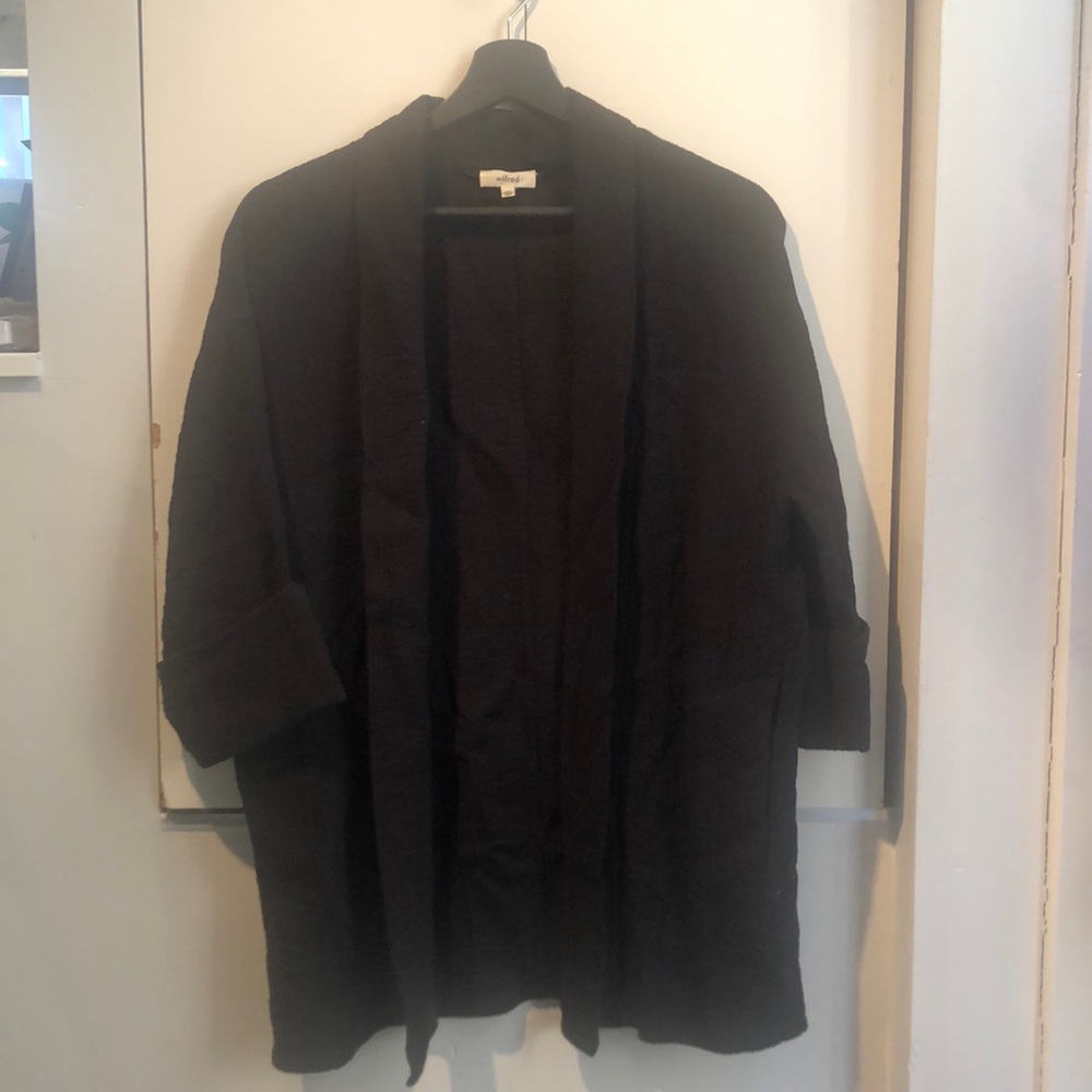 Aritzia Wilfred Cotton Blazer XXS